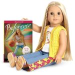 American Girl Julie Doll & Paperback Book