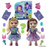 Baby Alive Baby Grows Up (Dreamy) – Shining Skylar or Star Dreamer, Growing and Talking Baby Doll, Toy with 1 Surprise Doll and 8 Accessories