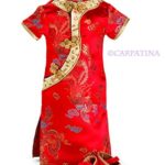 Chinese Cheongsam Doll Dress and Shoes Fits American Girl 18″ Dolls
