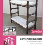 Convertible Bunk Bed: Intermediate-Level PVC Project for 18-inch Dolls (AptOne8 PVC Project Patterns by Matilda Jo Originals) (Volume 3)