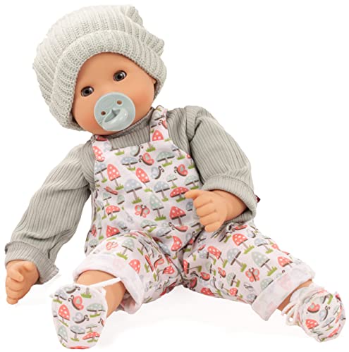 Gotz Maxy Muffin Lucky Mushroom Soft Bald Baby Doll