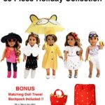 33 Piece American Girl Doll Accessories – 18 inch Doll Clothes Accessories Set Fits American Girl, Our Generation, Journey Girls by by WEARDOLL