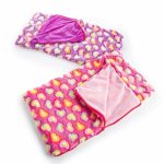 The Queen’s Treasures Set of Two 18 Inch Doll Sleeping Bags, Pink and Purple Super Soft Sleepover Party, Fits American Girl Dolls – Accessories & Furniture. Safety Tested!
