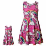 18 inch Doll Clothes Unicorn Summer Dresses fit American Girls Dolls Red