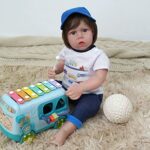 JIZHI Reborn Baby Dolls – 18 Inches Lifelike Baby Dolls Realistic-Newborn Baby Doll Boy Real Life Baby Doll for Children