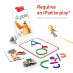 Osmo – Little Genius Starter Kit for iPad – 4 Educational Learning Games – Ages 3-5 – Phonics & Creativity – STEM Toy (Osmo iPad Base Included)