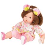 Gotz Maxy Muffin Daisy Do 16.5″ Soft Baby Doll with Brown Hair and Brown Sleeping Eyes