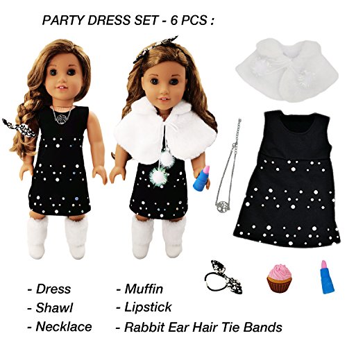 Weardoll 18 Inch Doll Clothes And Accessories Fits American Girl Doll Clothes 33 Items Doll
