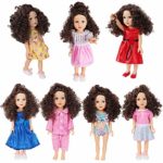 Doll Clothes for 18 Inch Dolls – Girl Dolls 7 Outfit for My Life Doll, Our Generation, Journey Girl Dolls Accessories Fashion Oufits, Daily/Party Dress, Accessories Fits 16-18 Inch – Girls Toy