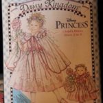 Simplicity Pattern 7198 Size AA 3,4,5,6 / Daisy Kingdom / Disney Princess Child’s Dress Sizes 3 to 8 / Child’s Dress, Cape, Headband And Wand And Doll Clothes For 18″ Doll