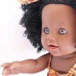 Nice2you Black Dolls 12in American African Girl Baby Doll for Kids Aged 2 3 4 5 6 7 Years Fashion Play Doll Reborn Baby Toy Doll – Life Size Soft Adjustable Perfect for Birthday