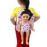 WensLTD Clearance! Baby Doll Carrier Backpack Storage Sleeping Bag Doll Accessories For 18″ American Girl Clothes (B)
