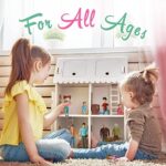 Beverly Hills Doll Collection Sweet Li’l Family Dollhouse People Set of 9 Action Figure Set – Grandpa, Grandma, Mom, Dad, Sister, Brother, Toddler, Twin Boy & Girl