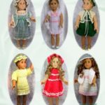 Signature Series SPECIAL OCCASIONS: Crochet Patterns for All American Girl & 18 inch Dolls B&W