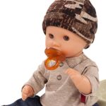 Gotz Aquini 13″ Drink & Wet Anatomically Correct Boy Bath Baby Doll with Potty