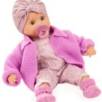 Gotz Muffin Soft Mood Bald Baby Doll with Blue Sleeping Eyes for Ages 18 Months and Up