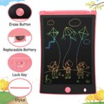 ORSEN Colorful 8.5 Inch LCD Writing Tablet for Kids, Electronic Sketch Drawing Pad Doodle Board, Toddler Travel Learning Educational Toys Activity Games Birthday Gifts for 2 3 4 5 6 7 8 Year Old Girls