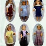 Signature Series HERITAGE COLLECTION: Crochet Patterns for 18 inch All American Girl Dolls B&W