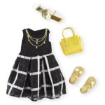 Journey Girls Doll Dress, Shoes, Purse and Headband Set