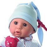 Gotz Cookie 19″ Soft Baby Boy Doll with Brown Sleeping Eyes & Accessories for Ages 3 and Up