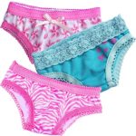 18″ Pink Panties 3 pc Doll Clothes for American Girl Dolls: Adorable panties set by MangoPeaches