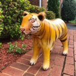 Jet Creations Safari 3 Pack Giraffe Zebra Tiger Inflatable Air Stuffed Plush Animal Great for Pool, Party Decoration Toys and Gifts, Size 32 to 40 inch, JC-GZT